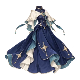 星織りのドレス