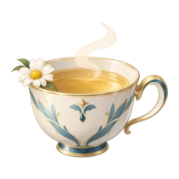 カモミールの茶
